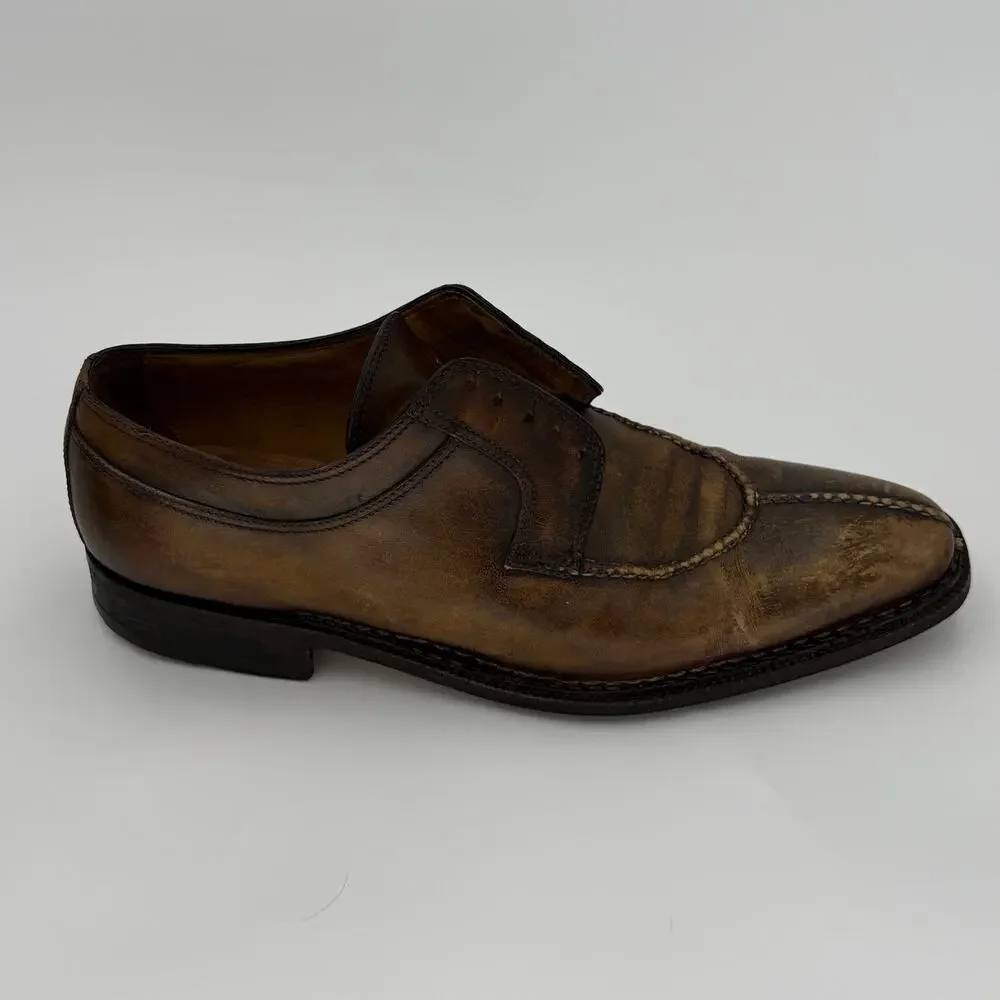 Vintage Y2K Sutor Mantellassi Norvegese Split Toe Derby Dress Shoes 10.5 44.5
